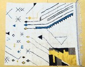 Berber Moroccan Rugs , bohiman rug ,Moroccan Rug , wool Moroccan Rug . Vintage rug , beniourain rug