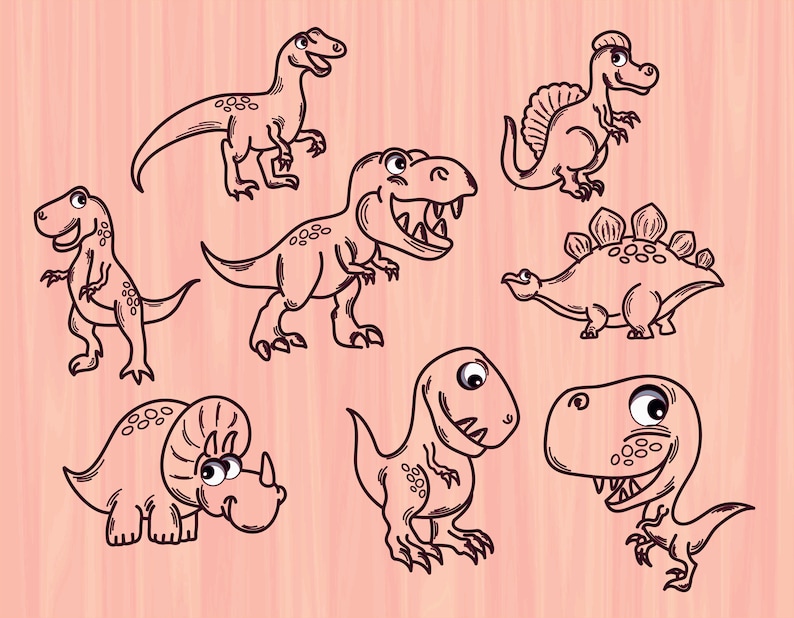 Free Free 116 Dinosaur Family Svg Free SVG PNG EPS DXF File