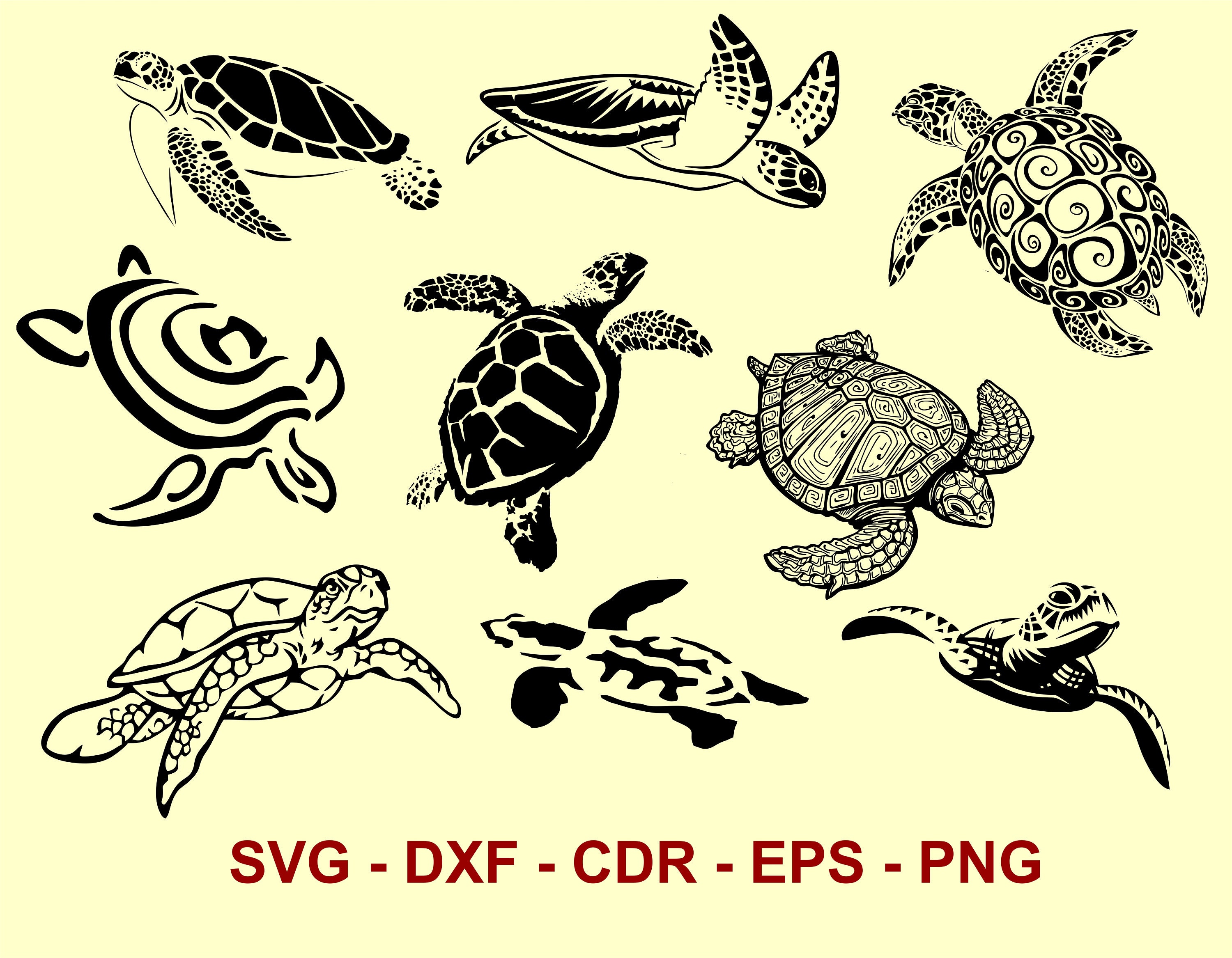 Sea Turtle Tattoo - Etsy Sea Turtle Tattoo - Etsy