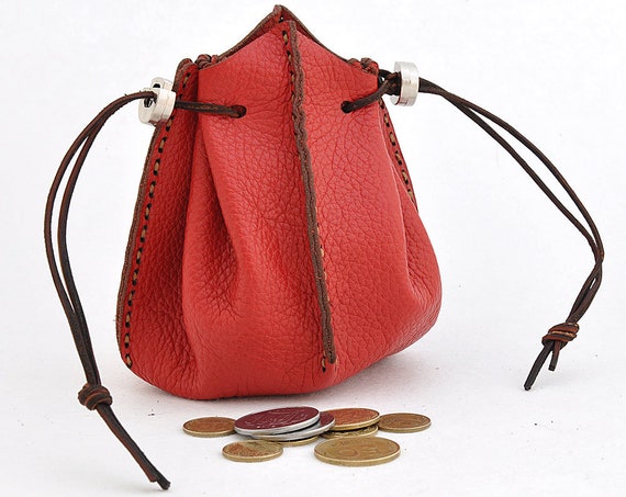 drawstring tobacco pouch Tobacco Pouch Pattern Leather Drawstring Pouch Bag Black Leather Drawstring  Tobacco Pouch