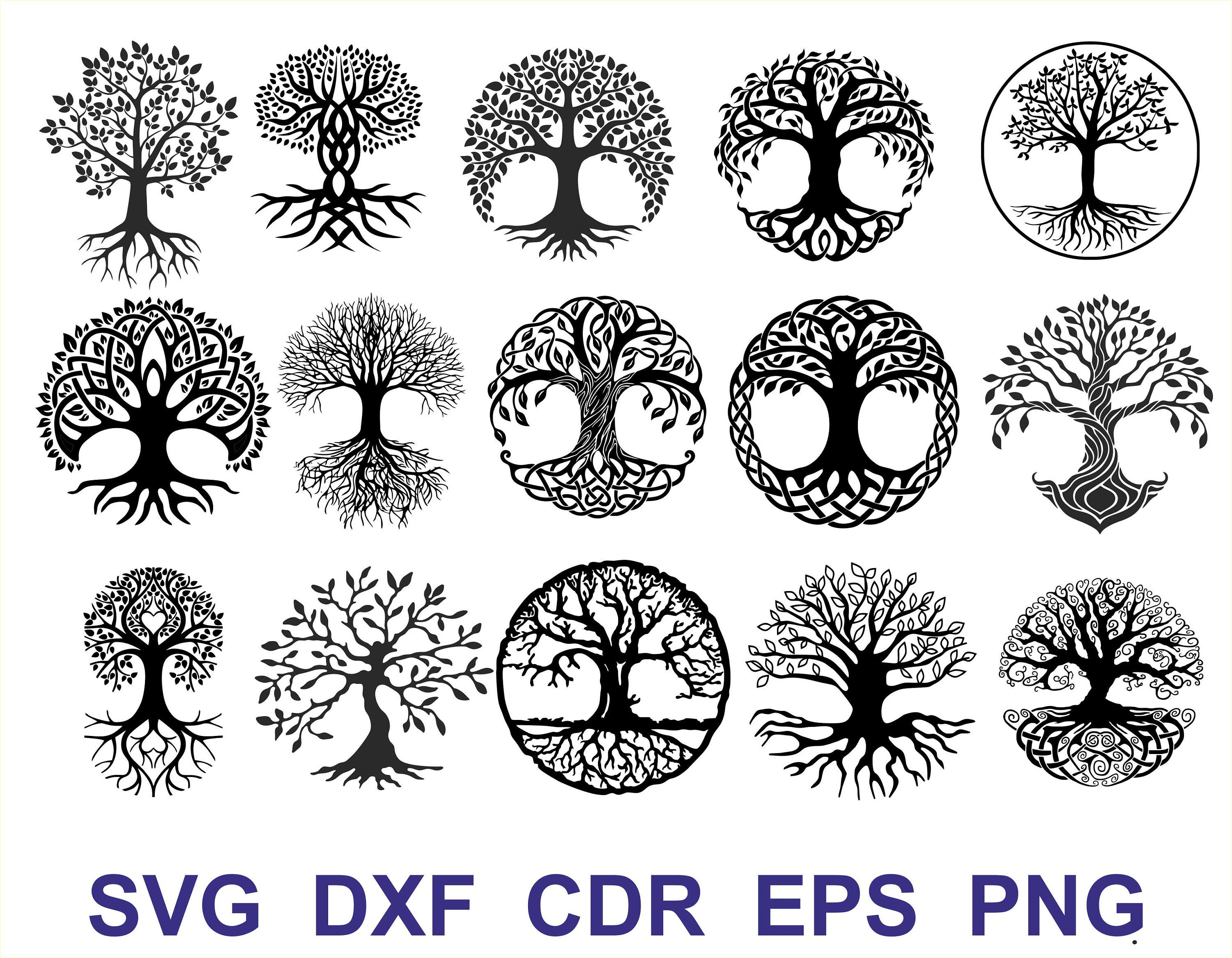Tree of Life Svg Celtic Tree of Life Svg Symbol for Celtic - Etsy