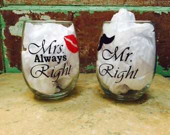 Mr. Right und Mrs. Immer richtige Brille