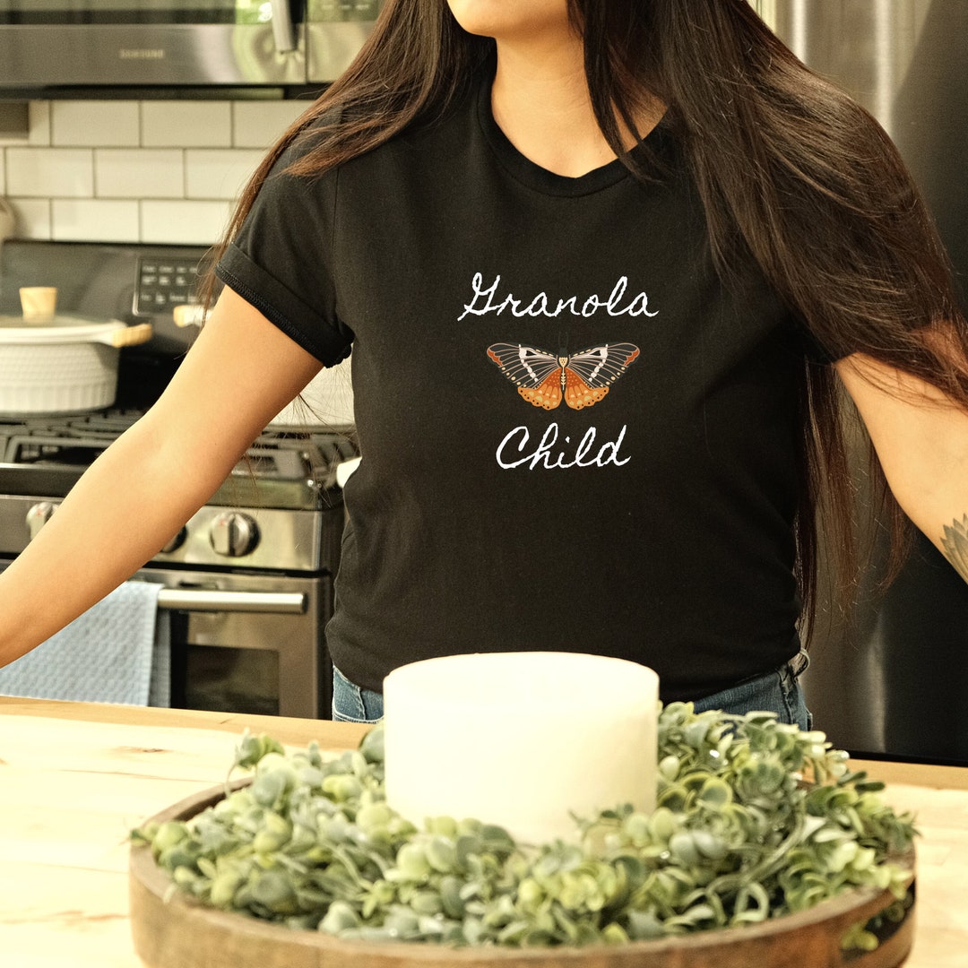Granola Child Tshirt Hippie Butterfly Unisex Men & Etsy