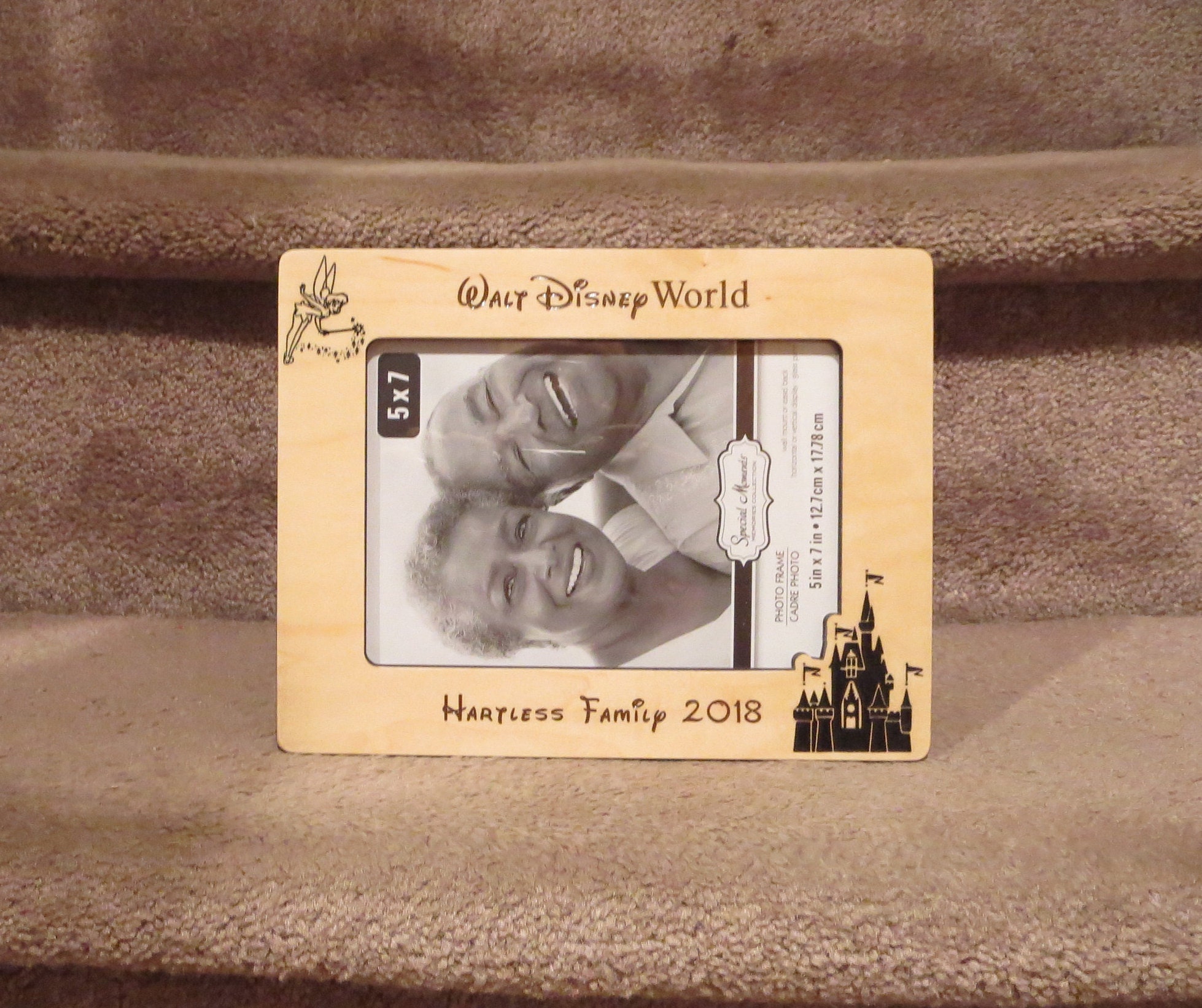 Walt Disney World 5x7 Picture Frame Personalized Family Frame Etsy