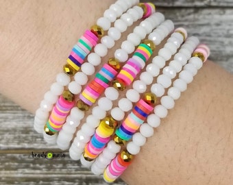 Multi Color Stacking Bracelets
