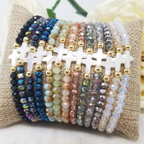 Cross Bracelet -Gold