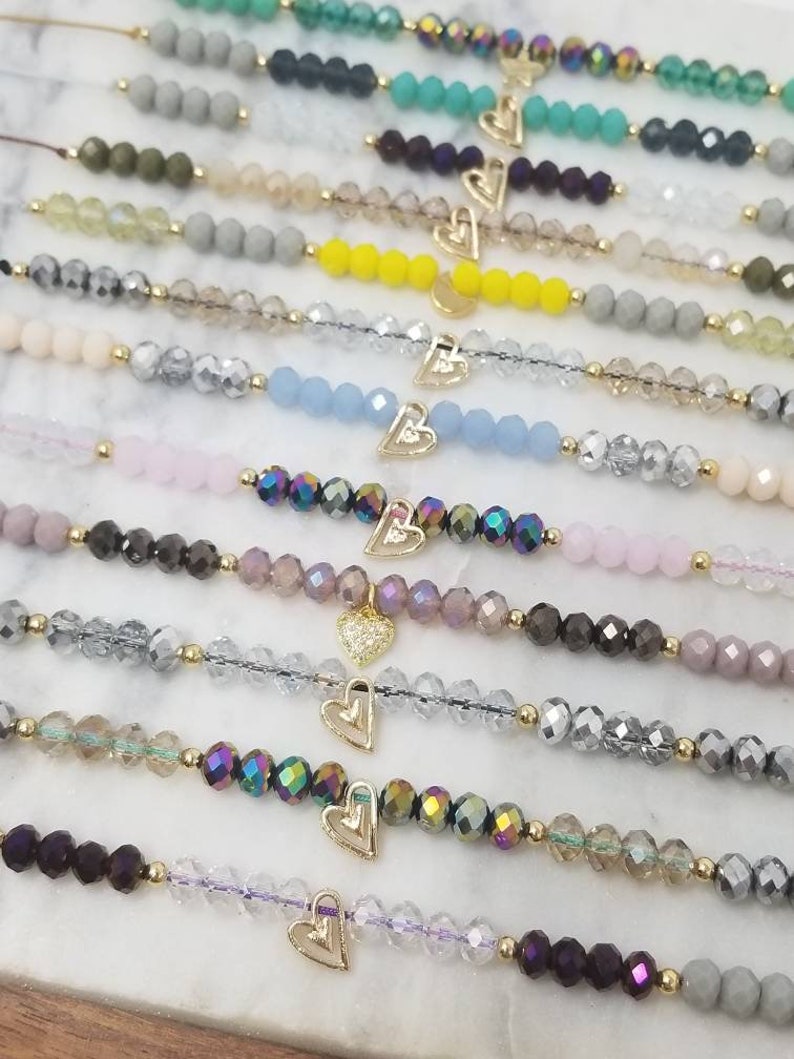 Rondelle Adjustable bracelet