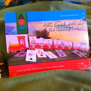 The Teaching Train, PRINTED, learning to read preschool activities