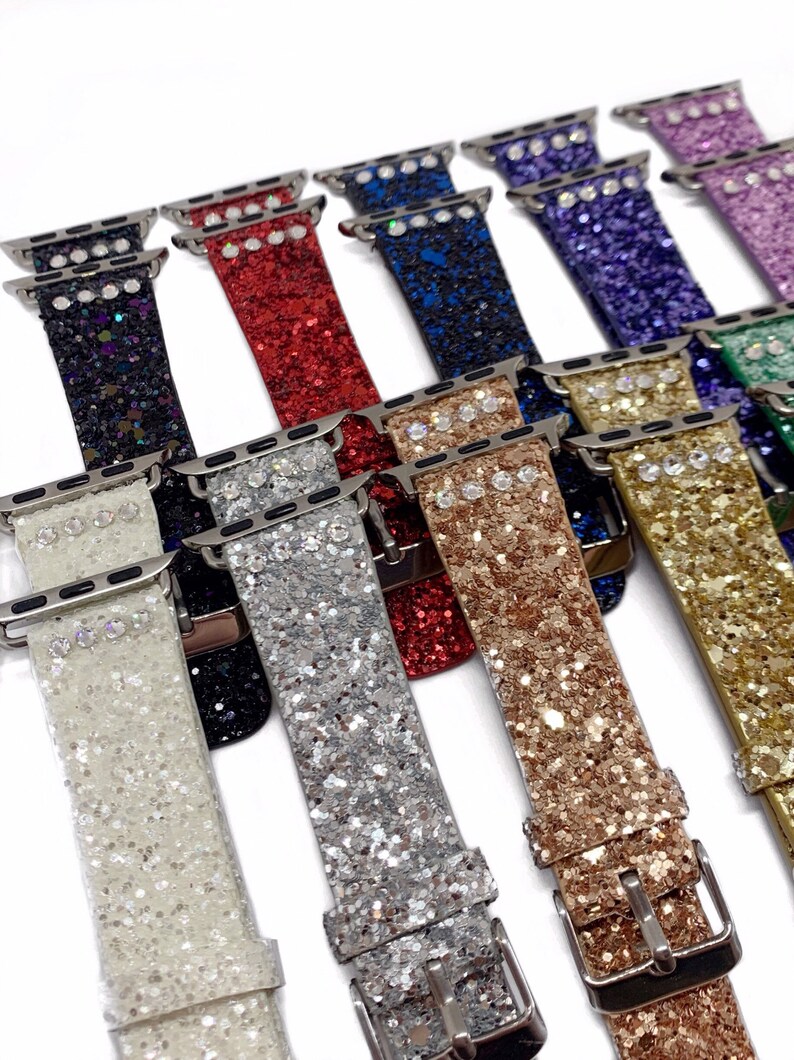 glitter apple watch band 44mm