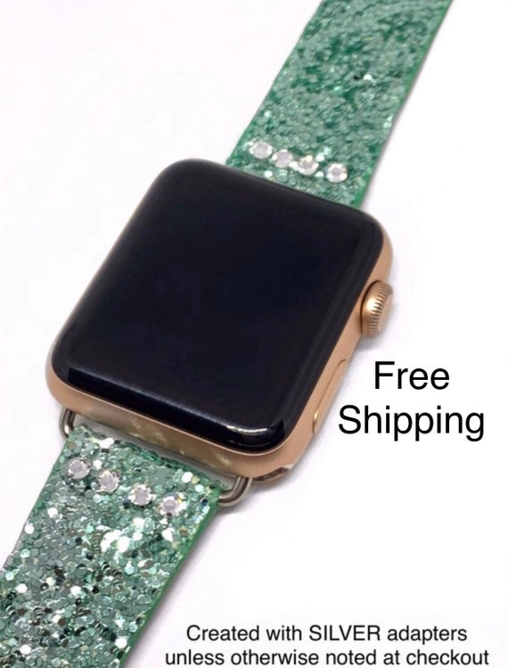 glitter apple watch band 44mm