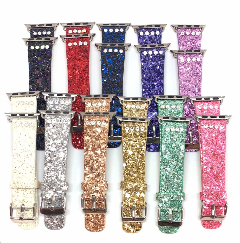glitter apple watch band 44mm