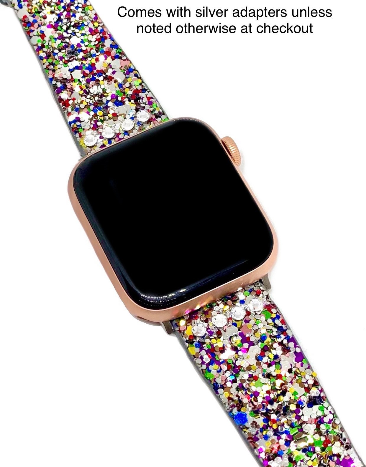 glitter apple watch band 44mm