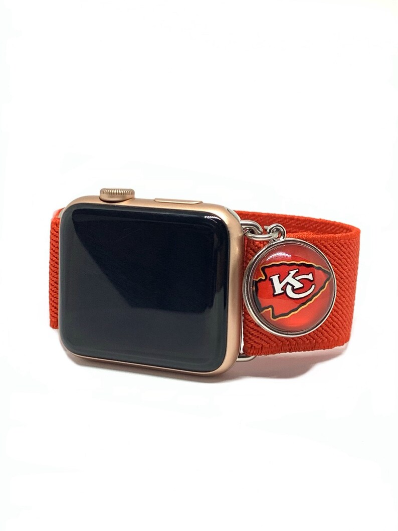 Kansas City Chiefs Elastic Apple Watch Band 38mm 42mm 40mm | Etsy