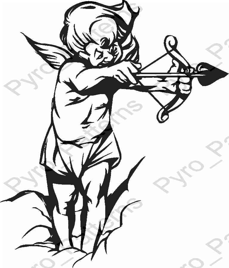 Pyrography Wood burning Angel Pattern Printable Stencil | Etsy