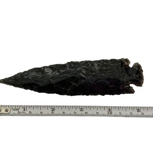 5 inch Obsidian Spearhead/Arrowhead