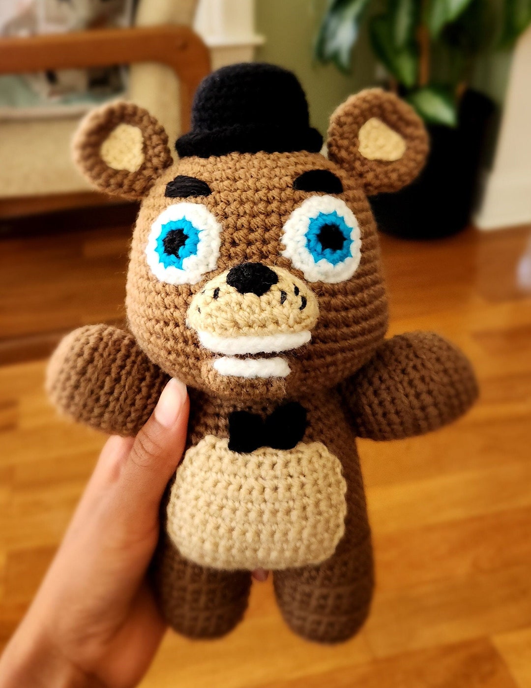 Freddy Fazbear Crochet Pattern Digital Pattern Only Etsy