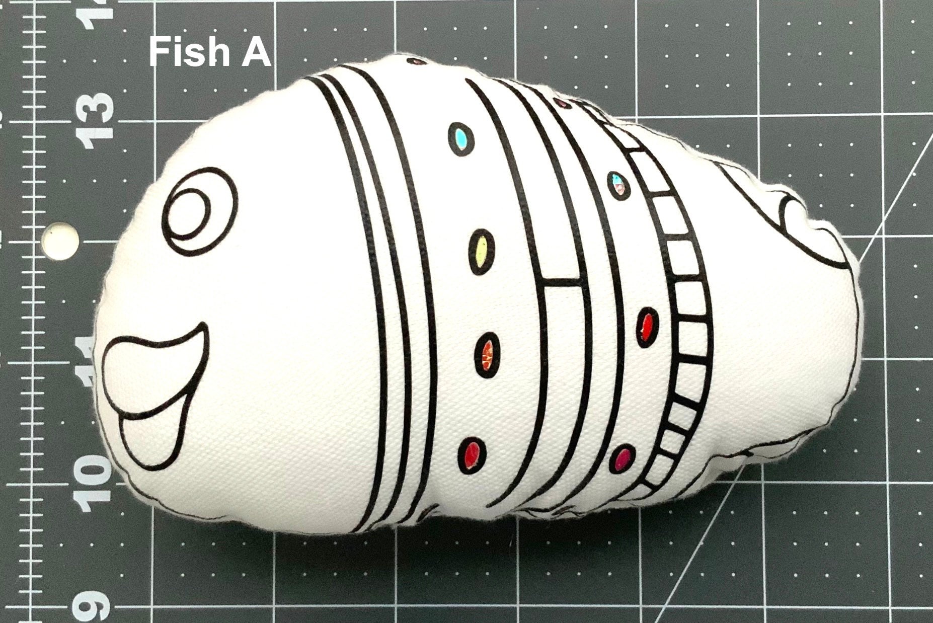 Coloryourown Only One You Fish Activity Kit Etsy