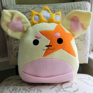 The Lemon Thing, amico morbido e coccoloso da 18 pollici, giocattolo morbido a forma di limone kawaii fai da te, cuscino di peluche, anime manga, modello di cucito digitale