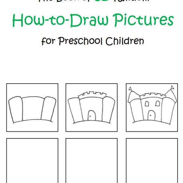 52 Random How-To-Draw Pictures for Preschool Children (Digital Download)