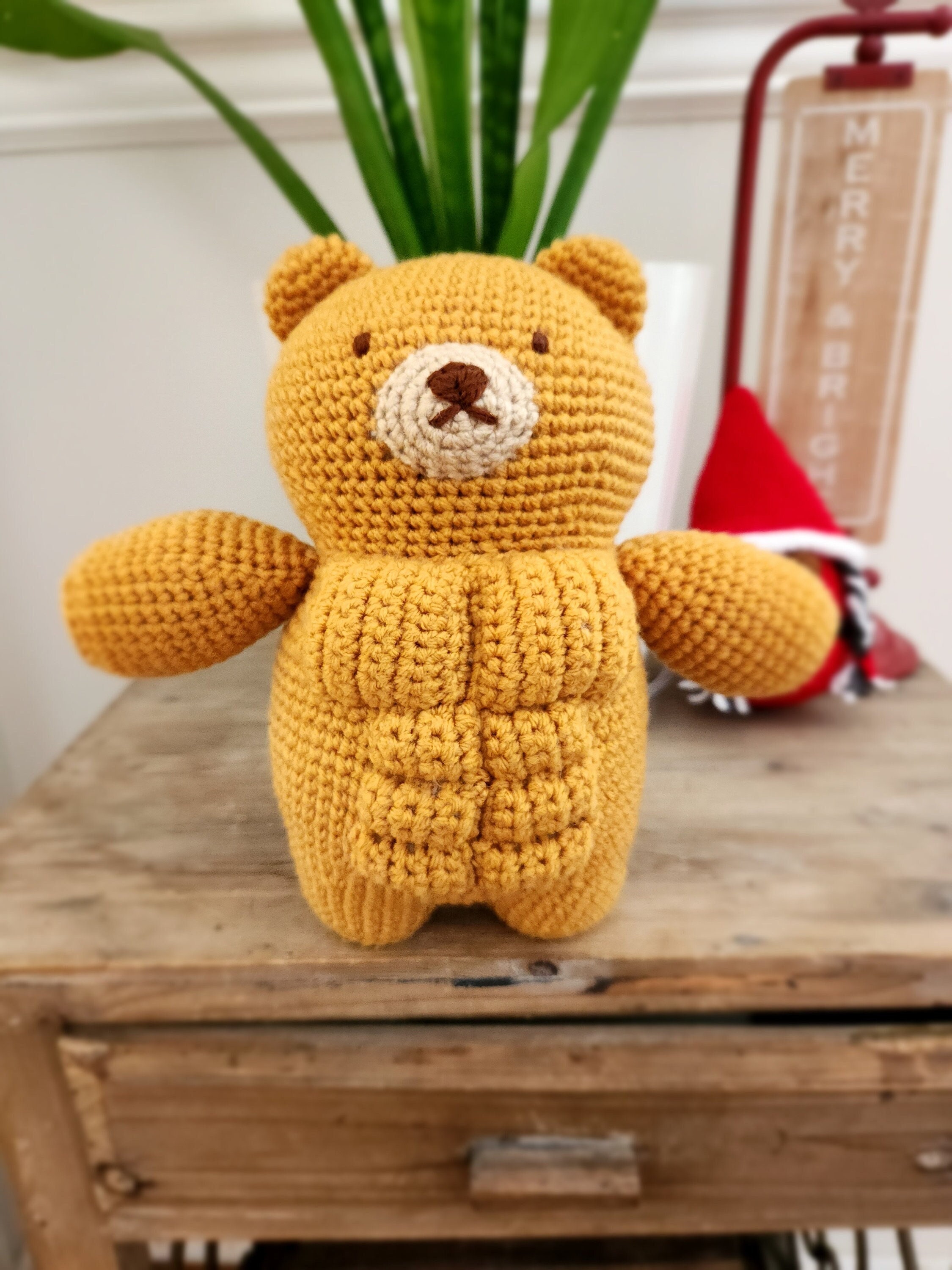 Buff bear plush hotsell