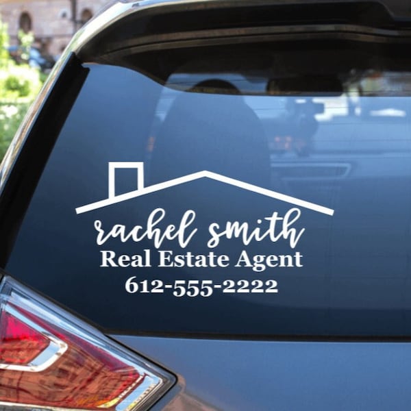 Custom Phone Number Decals Etsy