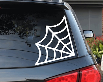 Spider Web Corner Sticker - Etsy image.
