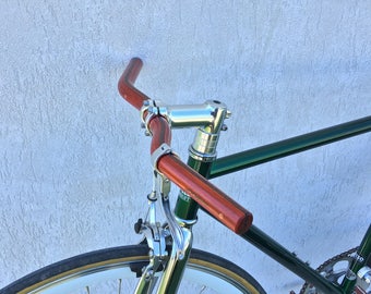 wooden Moustache bicycle handlebar