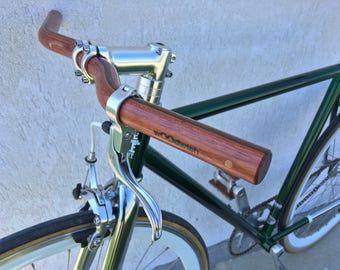 wooden Moustache bicycle handlebar