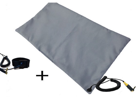 Earthing Grounding Mat Wrist Band Improves Sleep Natural Etsy