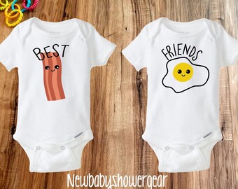 cute twin outfits for babies