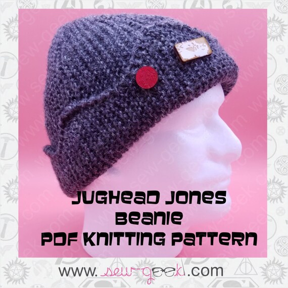 Jughead Jones Hat PDF knitting pattern Etsy