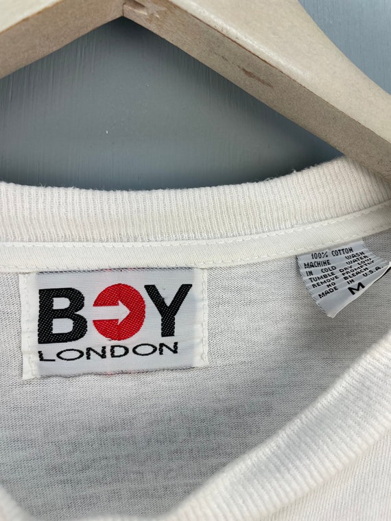 Vintage 90s Boy London Punk brand t shirt - image 6