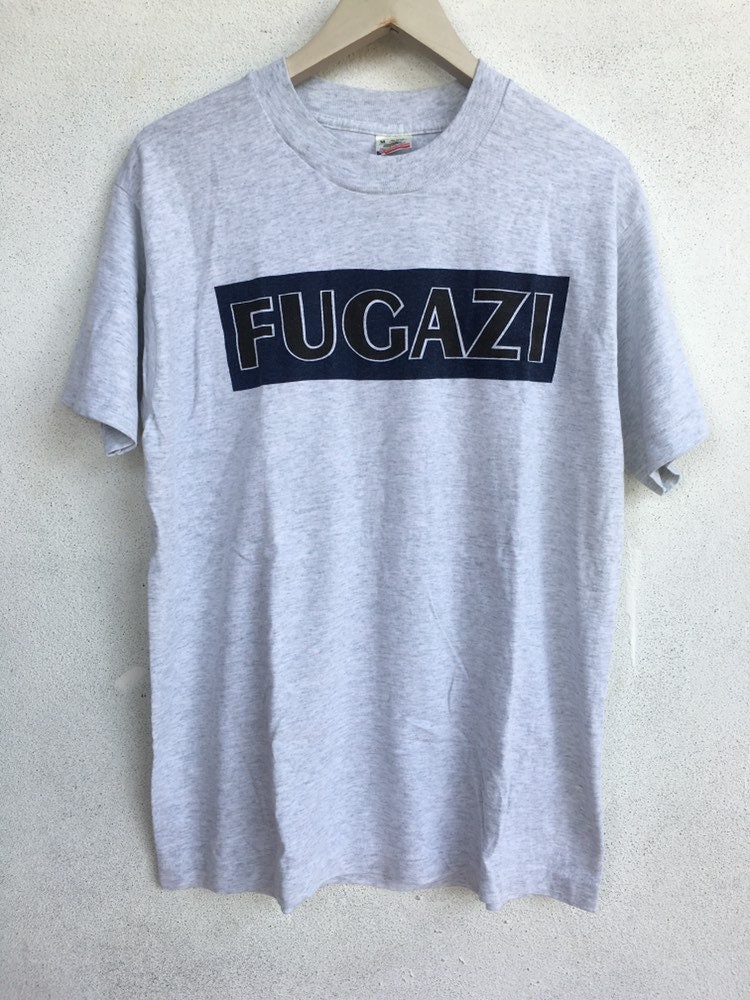 Vintage 90s Fugazi punk band promo t shirt M - Etsy 日本