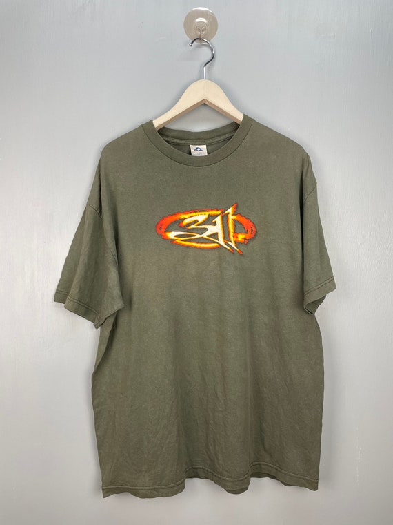 Vintage 90s 311 Rock Band T Shirt XL - Etsy