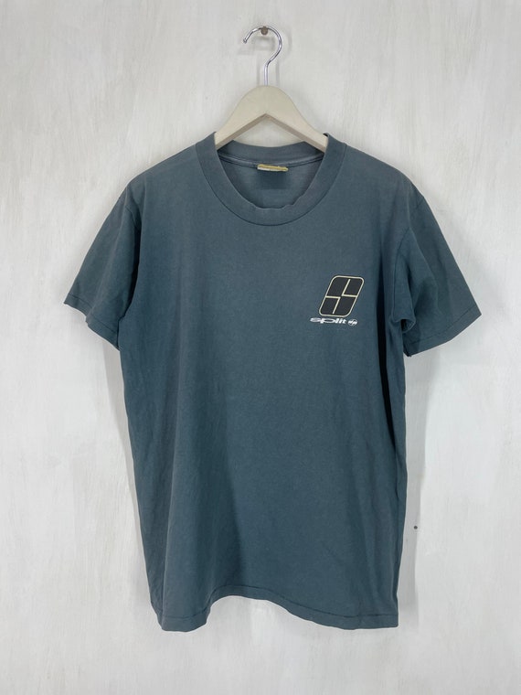 Vintage 90s Split skateboard t shirt M