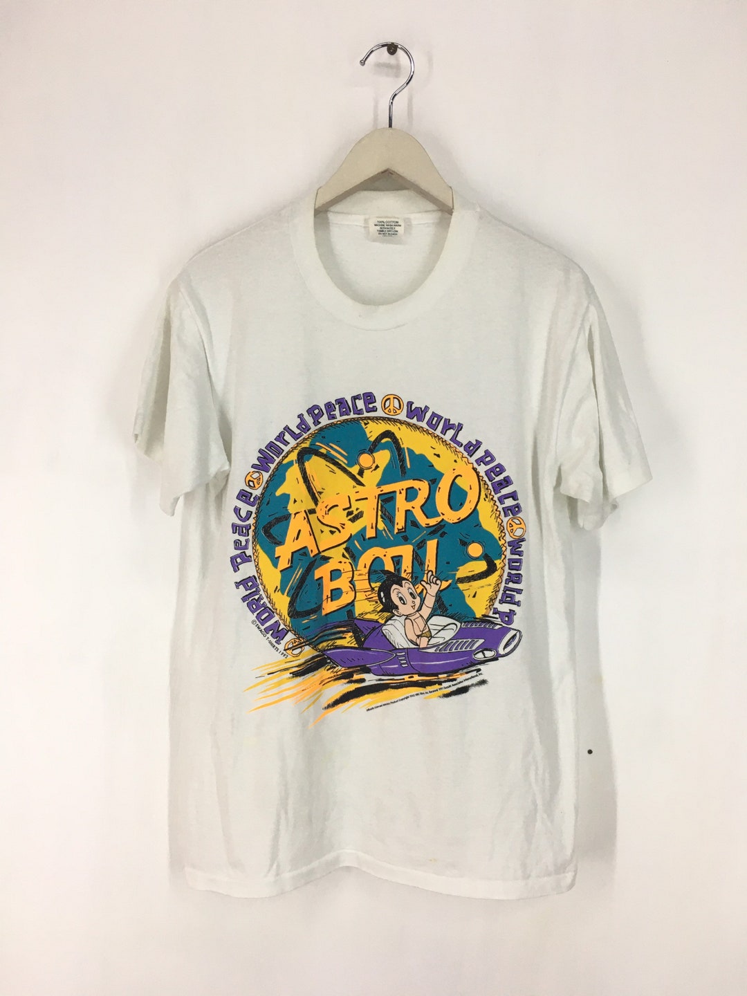 Vintage 90s Astroboy Japanese Anime Cartoon T Shirt M - Etsy
