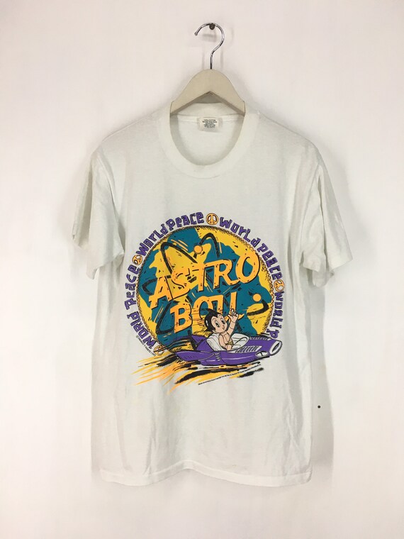 Vintage 90s Astroboy Japanese Anime cartoon t shir