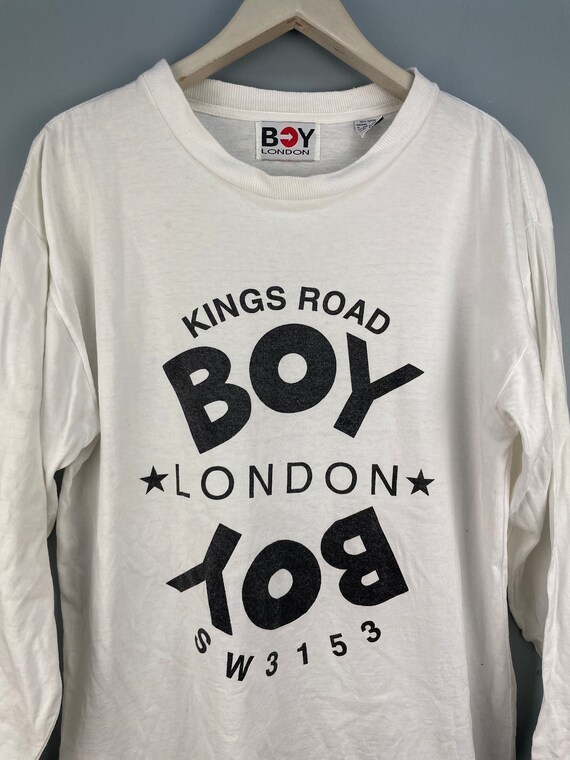 Vintage 90s Boy London Punk brand t shirt - image 3