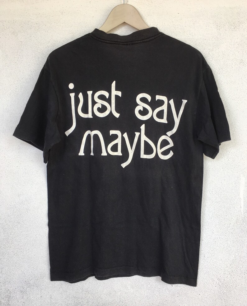 smashing pumpkins just say maybe shirt