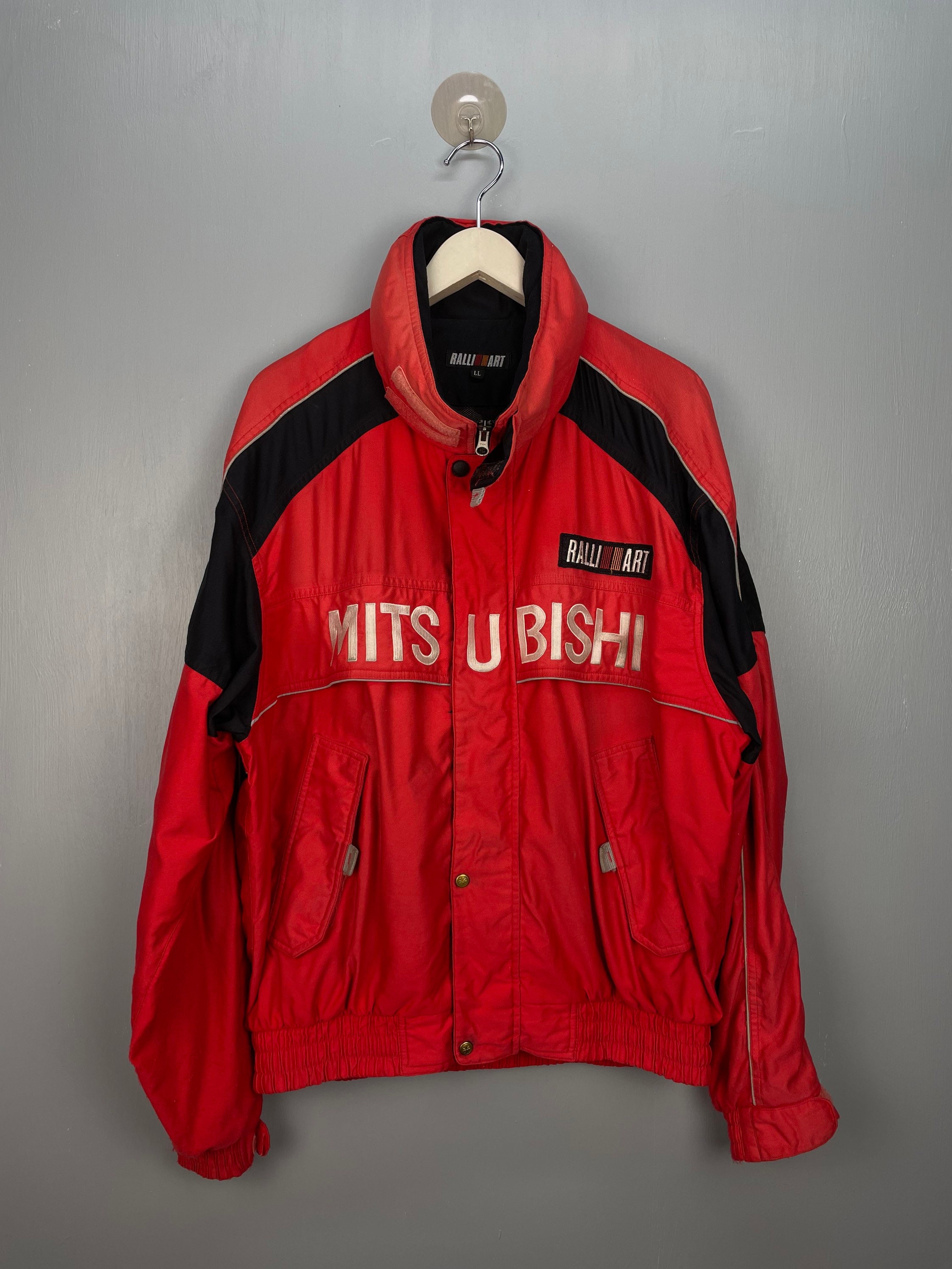 Vintage 90s Mitsubishi Rally Art Zip up 