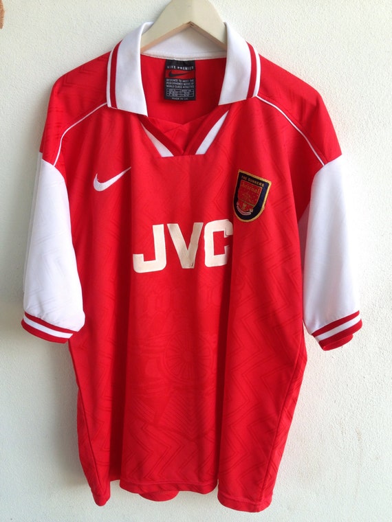 Vintage Arsenal jersey JVC 1996-1998 