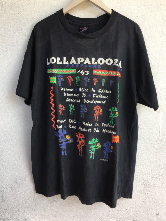 Vintage 90s Lollapalooza festival '93 primus alice
