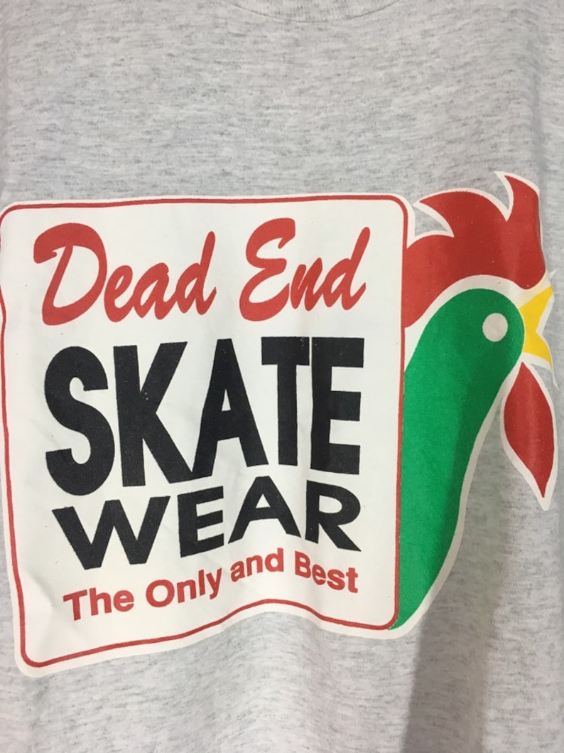 Vintage 90s Dead End Skate wear the only and best skateboard skate powell vision zorlac t shirt M