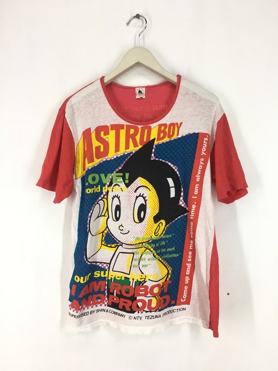 Vintage 80s 90s Astro Boy Japanese Anime T Shirt L - Etsy