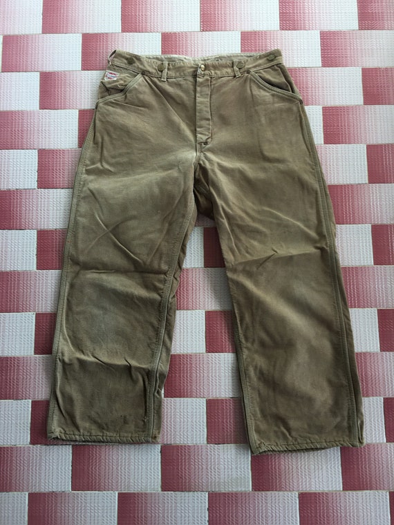 Rare true Vintage 40s Carhartt union made worker … - image 3