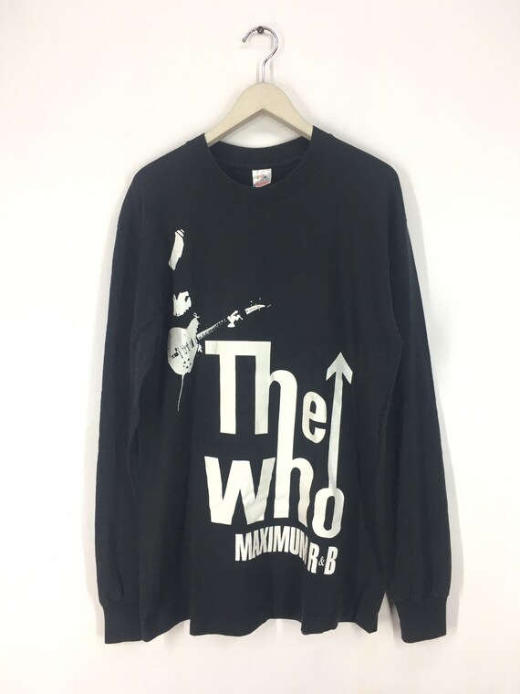 Vintage 90s the Who Maximum R&B Long Sleeve Band T Shirt L - Etsy