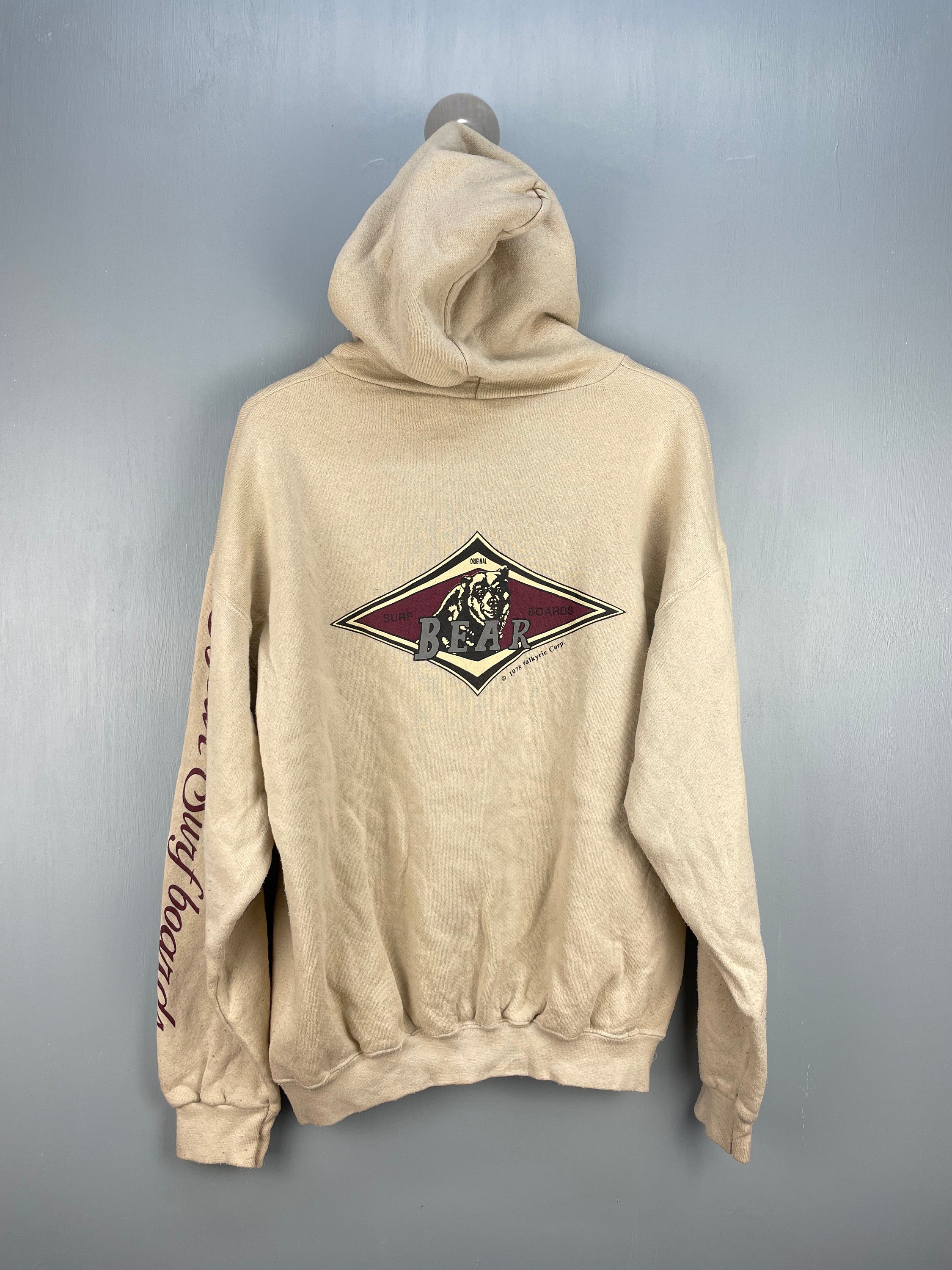 Vintage 90s Bear Surf Boards Hoodie - Etsy Vintage 90s Bear Surf Boards Hoodie - Etsy