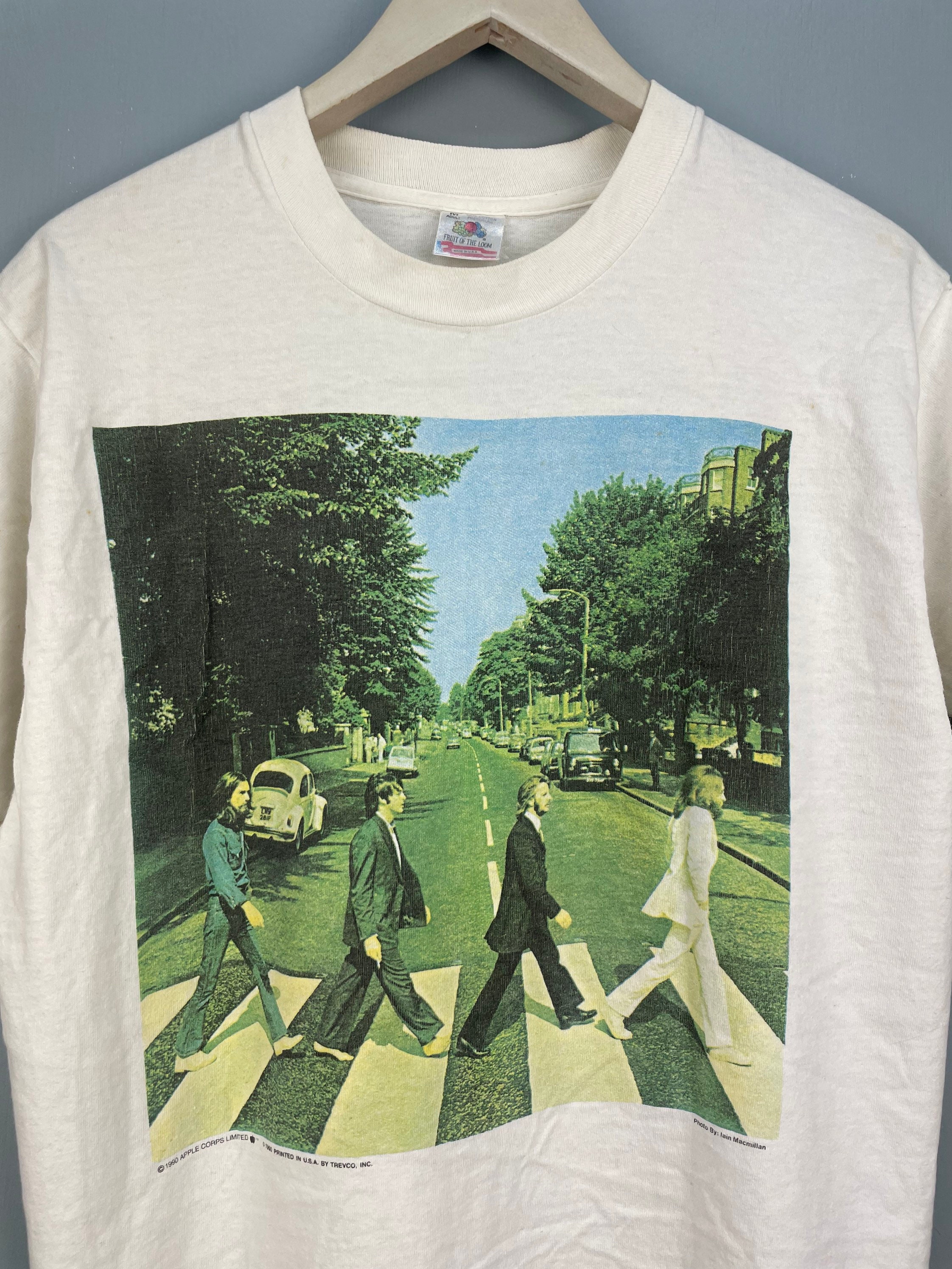 Vintage 90s the Beatles Abbey Road T Shirt M - Etsy