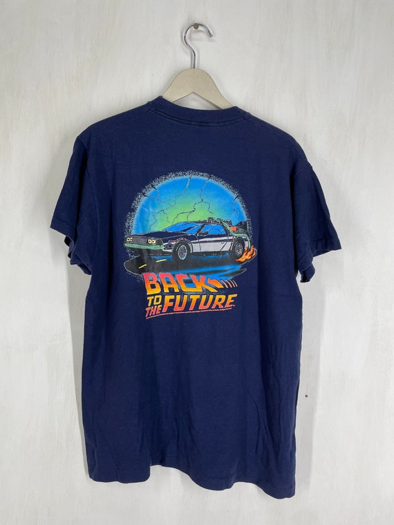 Vintage 90s Back to the Future Movie Promo Pocket Tee XL - Etsy