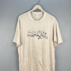 Vintage 25 Ta Life NYHC XL 1990s New York Hardcore Punk Red